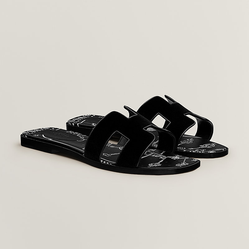 Sandales oran cheap hermes noir